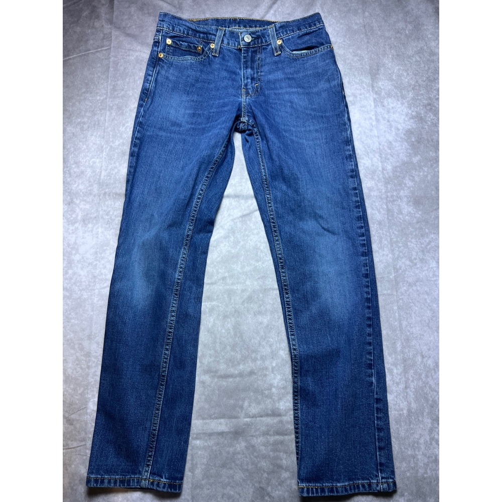 Levi's 511 Slim Fit Jeans Mens 28x30 Blue Medium Wash Denim Pants